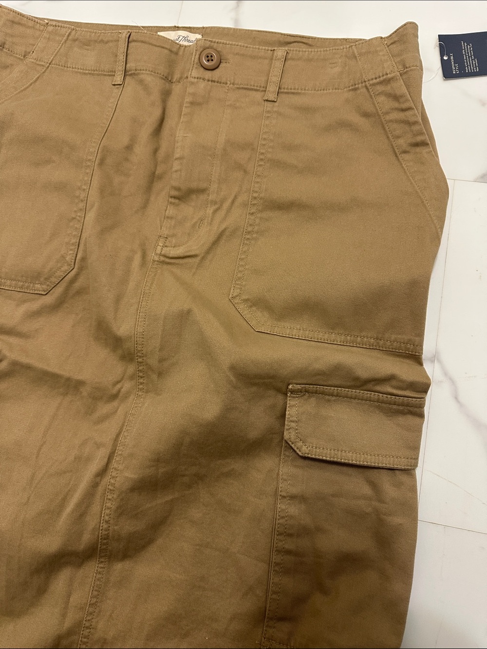 Universal Thread Tan Cargo Midi Skirt - Picture 7 of 7